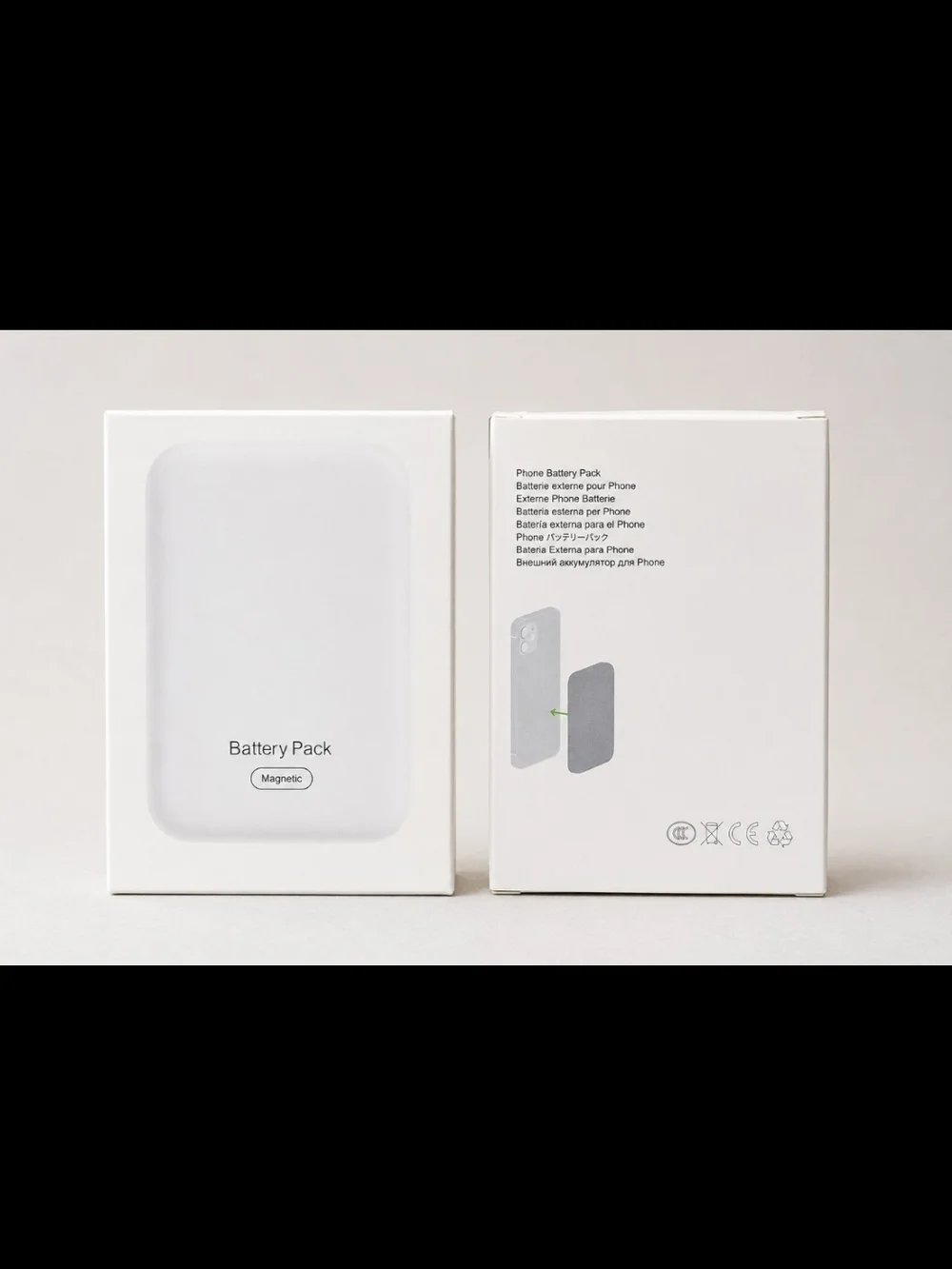 Magnetic Wireless Battery Pack MagSafe Compatible Portable Charger New!!